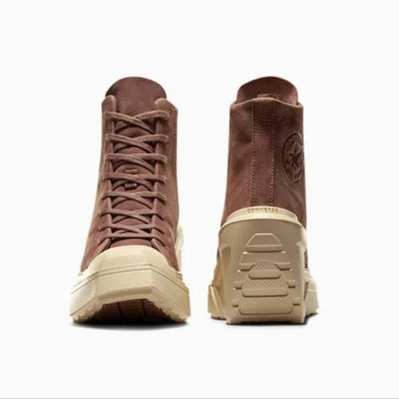 Converse SQUARED Chuck 70 De Luxe Lug Wedge Coffee Break/Ortholite Cushioning - Picture 5 of 15